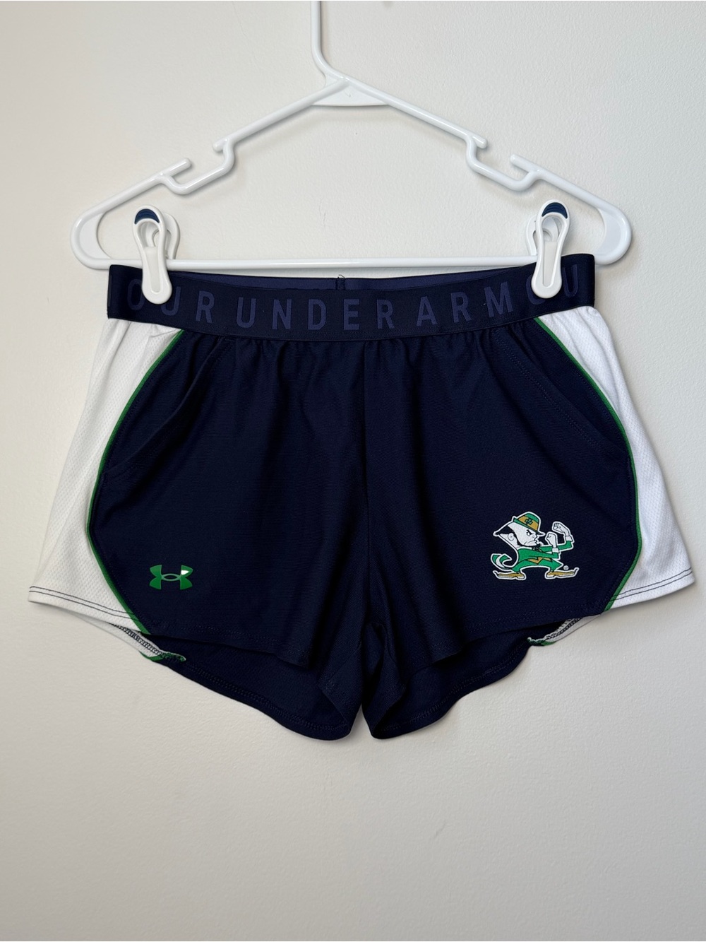 Under Armour Notre Dame Fighting Irish Game Day Tech Mesh Shorts Size Medium